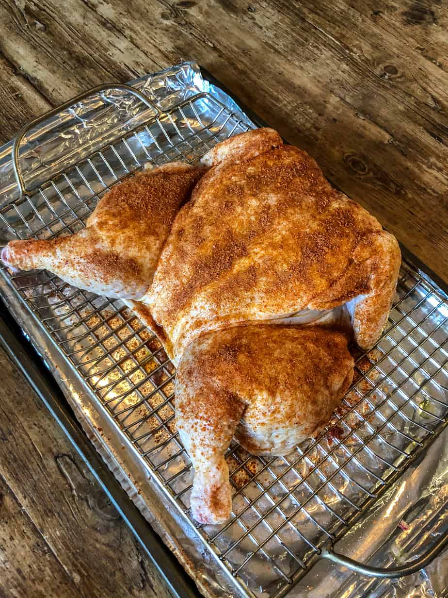 spat hcock chicken