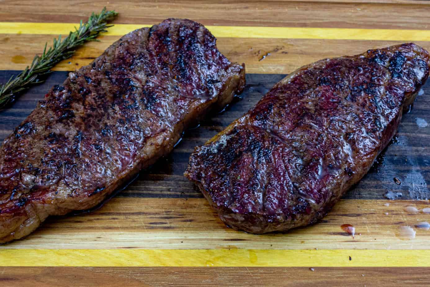 Amazing Smoked New York Strip Steaks • Smoked Meat Sunday
