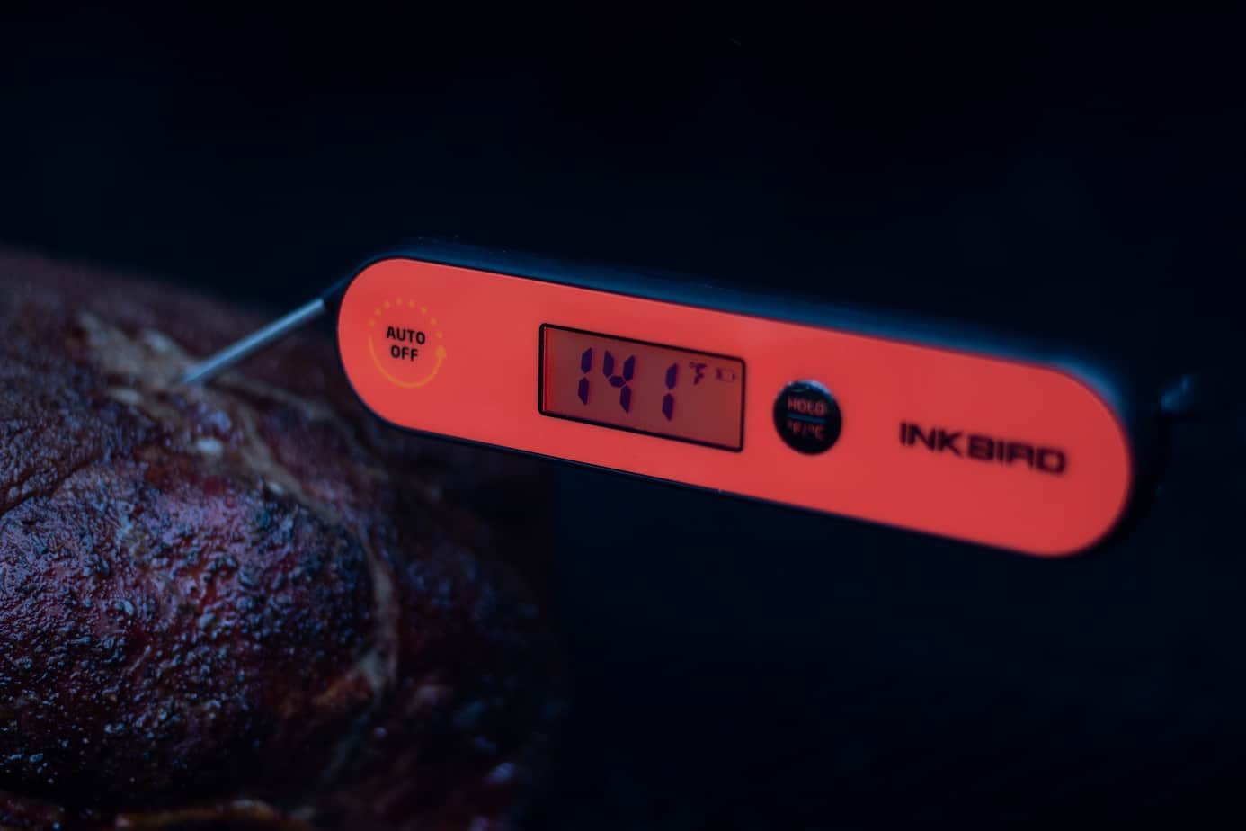 Instant Read Meat Thermometer Digital Waterproof Rechargeable
