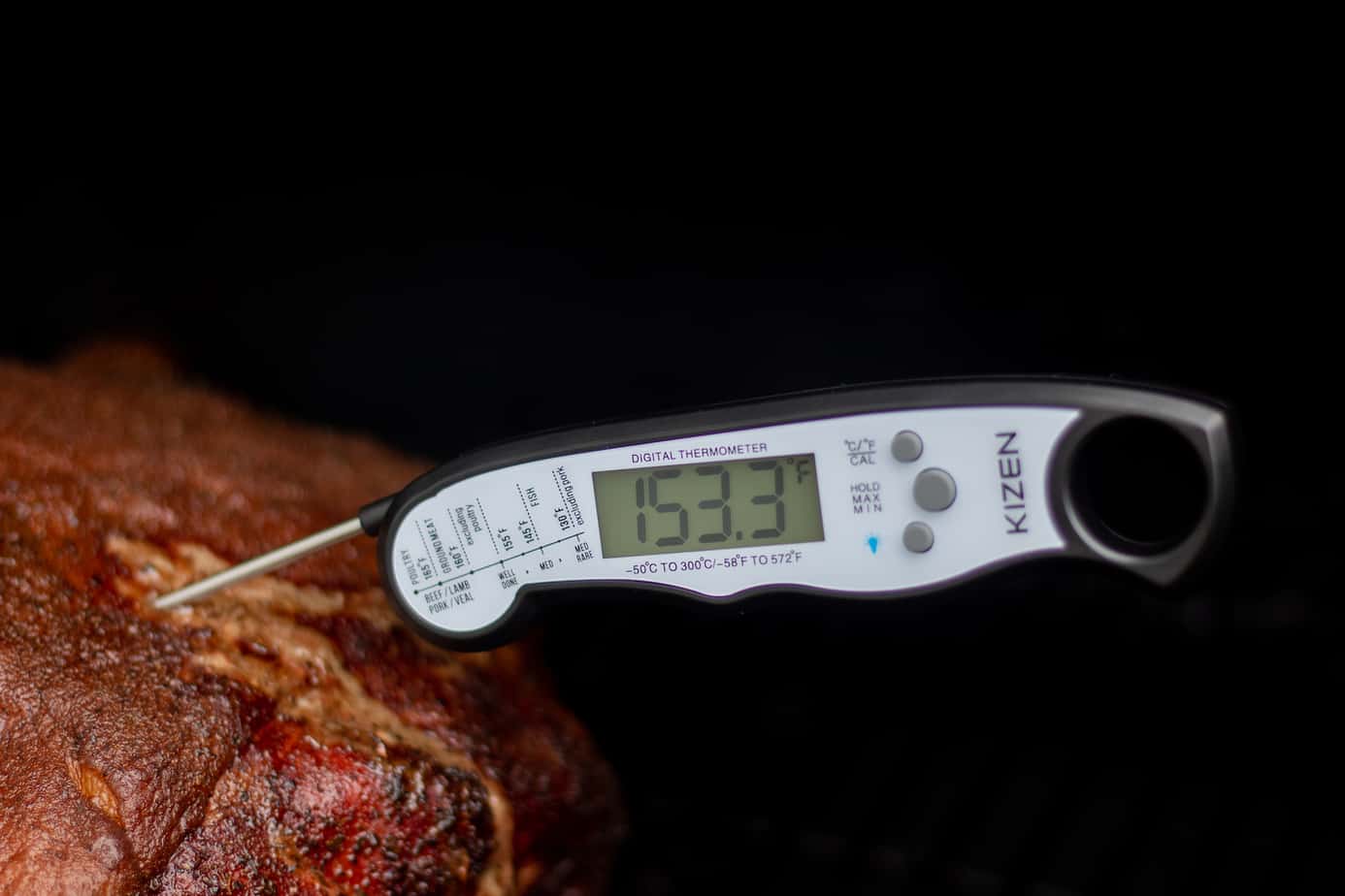 Generic Kizen Instant Read Meat Thermometer - Best Waterproof